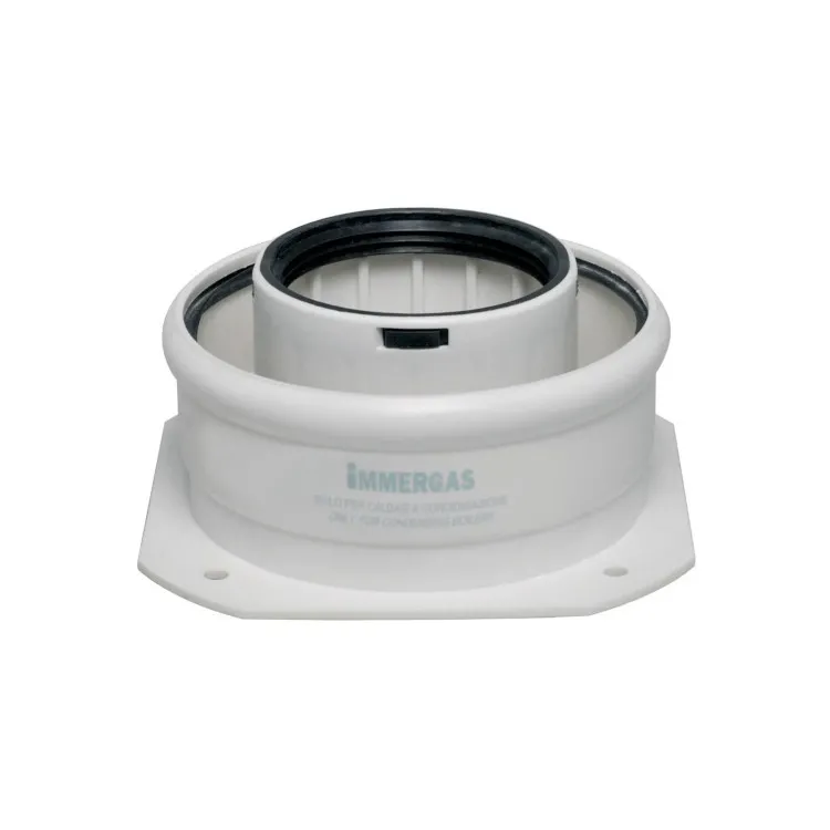 Kit tronchetto flangiato coassiale diametro 60/100 codice prod: 3.012086 product photo