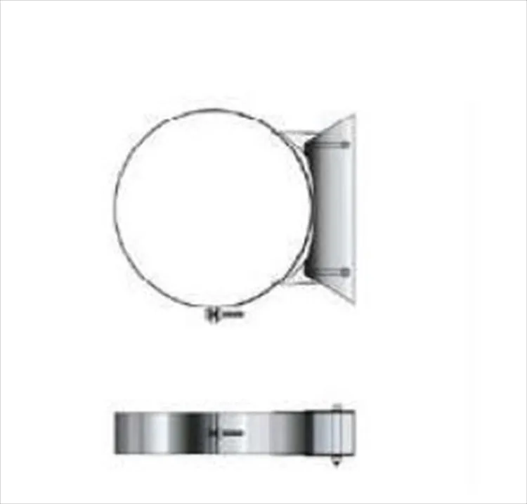 staffa a parete regolabile doppia parete diam. 200 codice prod: DSV12118 product photo