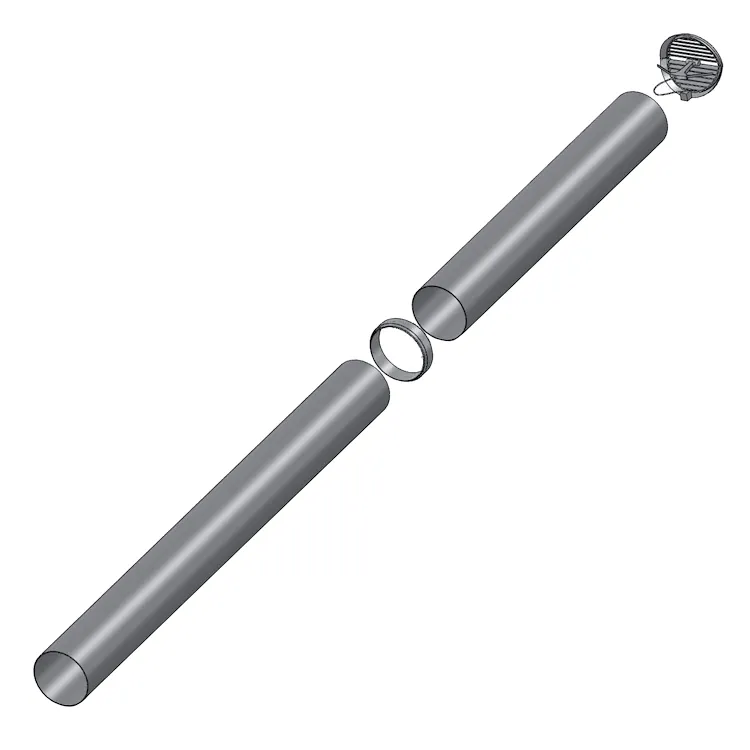 Tubo per installazione scalda acqua nuos plus dsv12844 codice prod: DSV12844 product photo