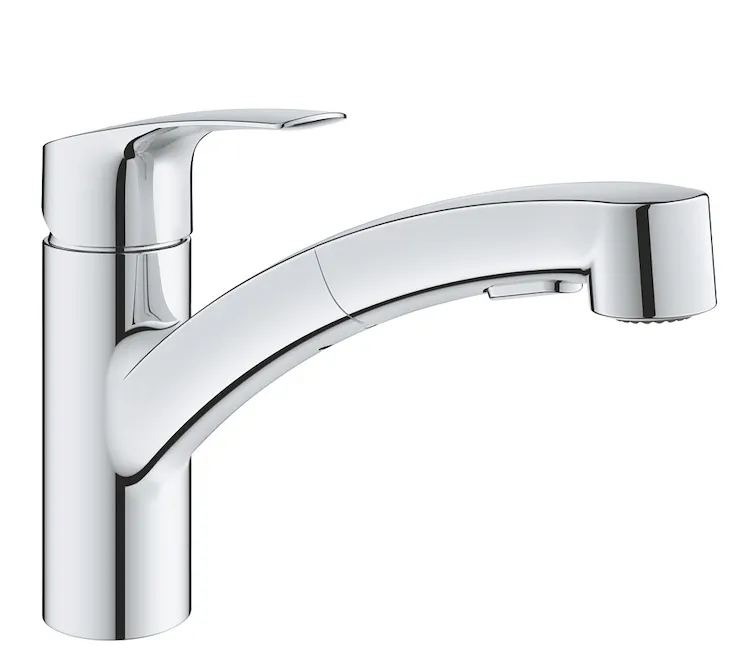 GROHE EUROSMART monocomando per lavello bocca bassa due getti codice prod: 30305001 product photo