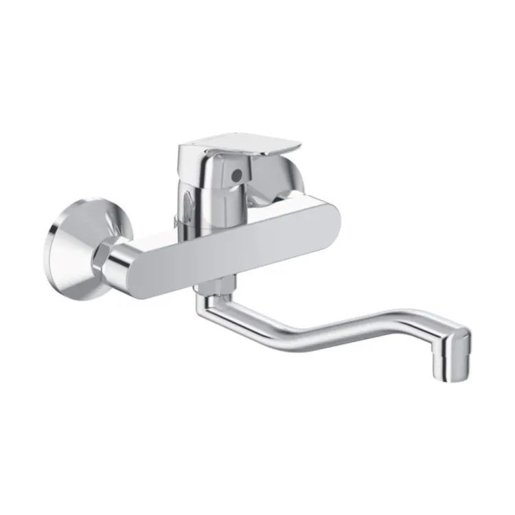 Miscelatore lavello da cucina Ceraflex cromato con bocca girevole codice prod: B5128AA product photo