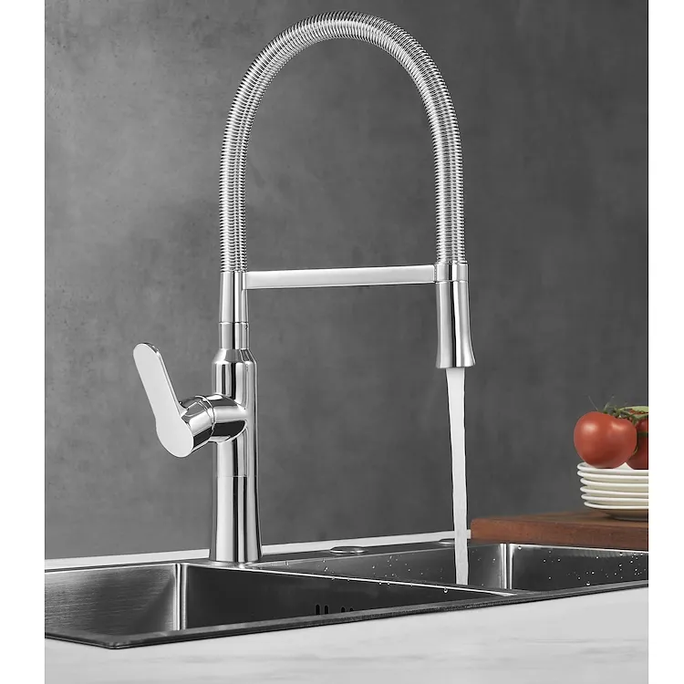 Miscelatore monocomando per lavello con canna flessibile orientabile con doccetta codice prod: EM10800000 product photo