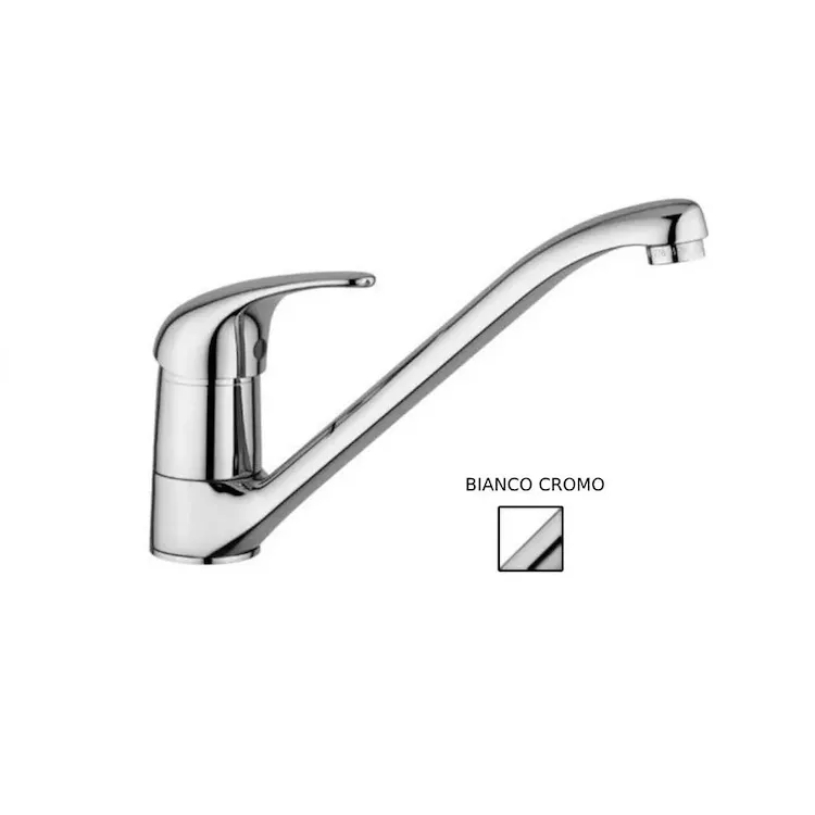 ND182 miscelatore lavello con bocca girevole cromato codice prod: ND182CC product photo