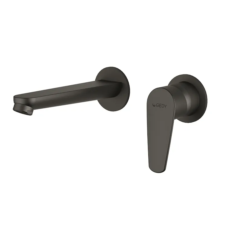 Como miscelatore a parete lavabo nero opaco codice prod: 0000MXCO0714000 product photo