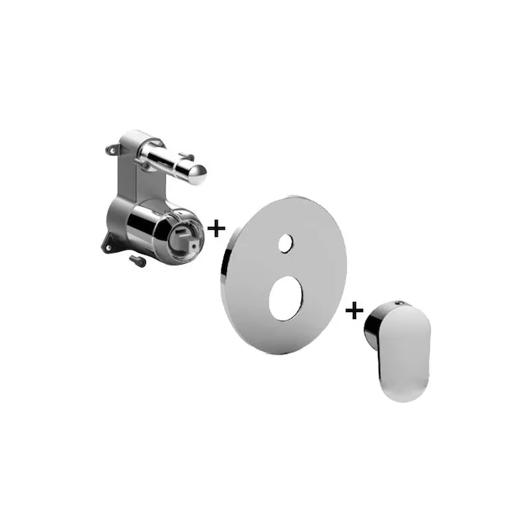 CANDY miscelatore doccia incasso cromato codice prod: CABOX015CR product photo