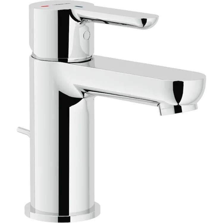 ABC CH3 miscelatore lavabo cromato con scarico codice prod: ABH87118/1CR product photo