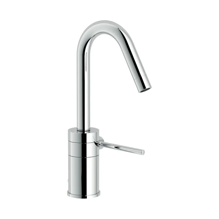 Plus rubinetto lavabo monoleva con bocca girevole codice prod: PL00118/1CR product photo