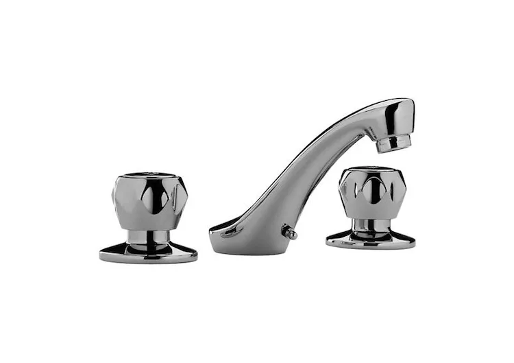 DANUBIO DA056 lavabo 3fori cromato con piletta 1"1/4 codice prod: DA056CR product photo