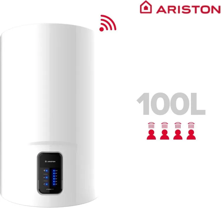 Scaldabagno elettrico murale Ariston Lydos wi-fi integrato 100 litri codice prod: 3201586 product photo