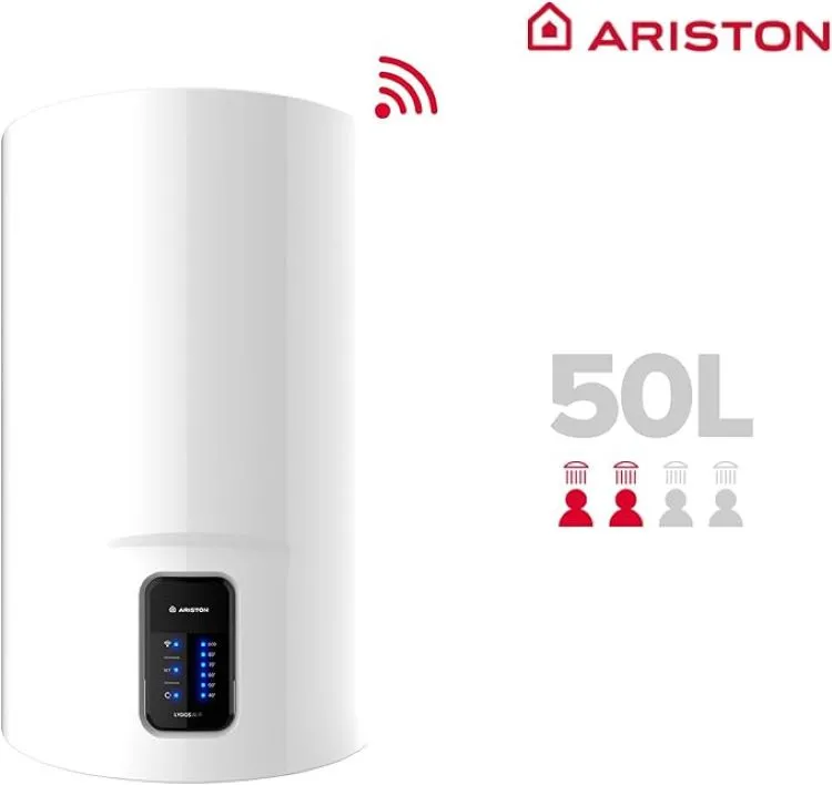 Scaldabagno elettrico murale Ariston Lydos wi-fi integrato 50 litri codice prod: 3201560 product photo