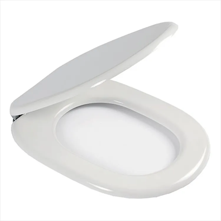 Fiorile Gold sedile wc termopressato con cerniere cromate bianco codice prod: BSPRESIS25 product photo