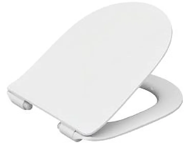 Universale sedile duroplast forma d take off ultrapiatto termoindurente bianco codice prod: DSV15004 product photo