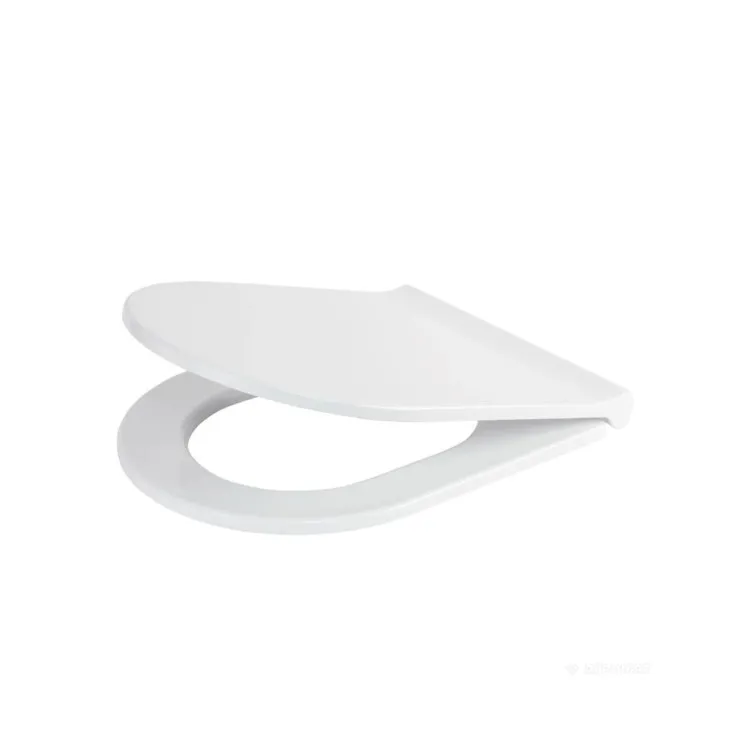 Enjoy sedile wc bianco lucido con chiusura rallentata codice prod: CPVEJNEWF product photo