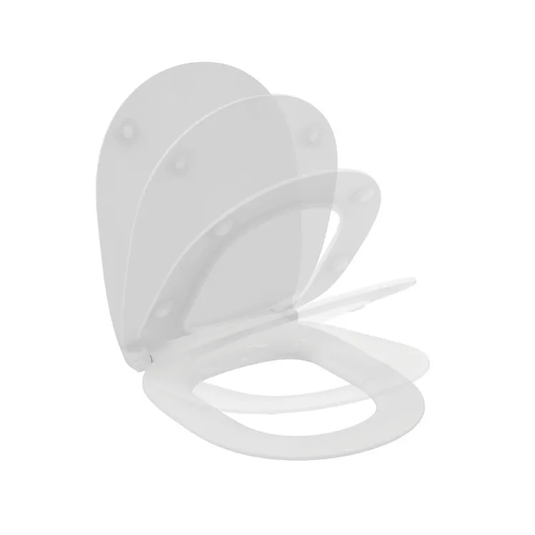 Connect sedile wc slim chiusura rallentata bianco codice prod: E772401 product photo
