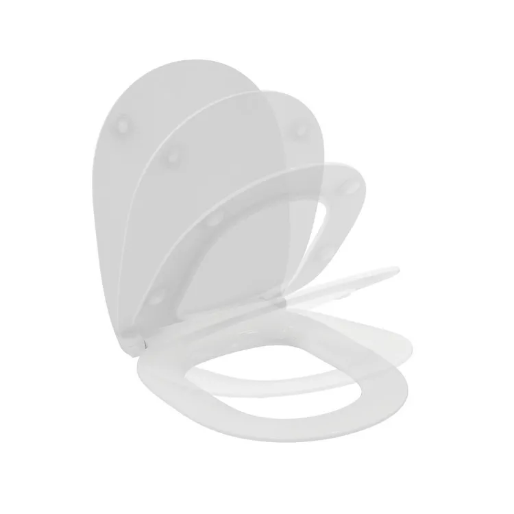 Connect sedile wc slim rallentato termoindurente bianco codice prod: E772401 product photo