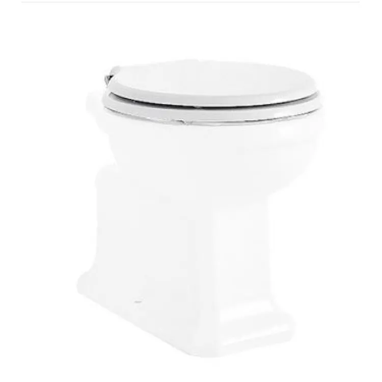 Montebianco sedile wc termoindurente con cerniera bianco codice prod: 07761000 product photo