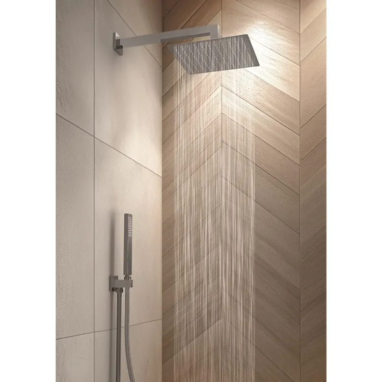 High Pro Plus set doccia quadrato a parete cromato codice prod: 0000GYHP1010000 product photo