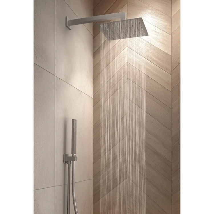 High Pro Plus set doccia quadrato a parete spazzolato codice prod: 0000GYHP1010500 product photo