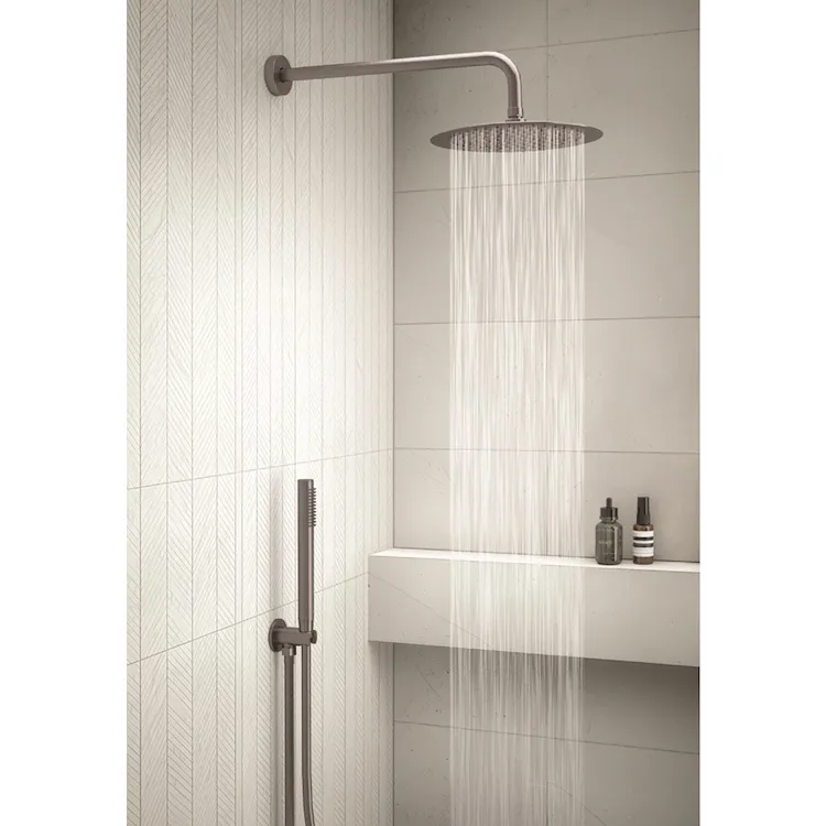 High Pro Plus set doccia tondo a parete grigio scuro codice prod: 0000GYHP1010600 product photo