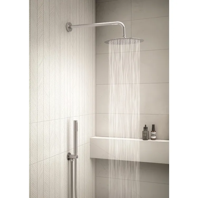 High Pro Plus set doccia tondo a parete spazzolato codice prod: 0000GYHP1010400 product photo