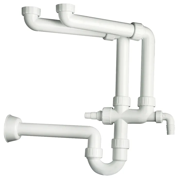 Sifone pp 1,1/2x40 lav.2 bacini 2 att. codice prod: DSV09403 product photo