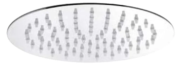 Soffione doccia tondo slim acciaio d.300 anticalcare cromo codice prod: DSV13490 product photo