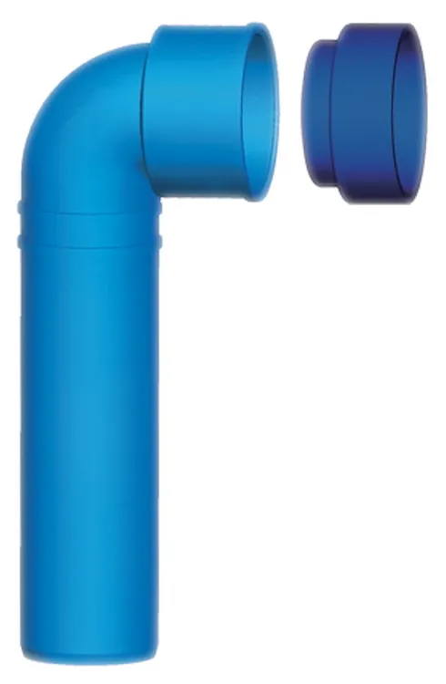 Curva tecnica prolungata con tappo tre strati htsw d32/50 codice prod: IT00199 product photo