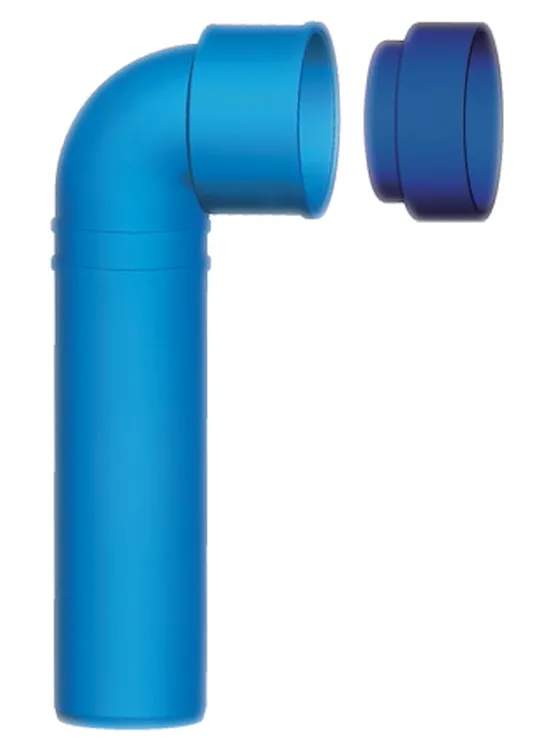 Curva tecnica prolungata con tappo tre strati htsw d40/50 codice prod: IT00198 product photo