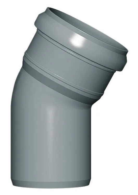 P.p. curva 30° diam. 110 codice prod: DSV00878 product photo