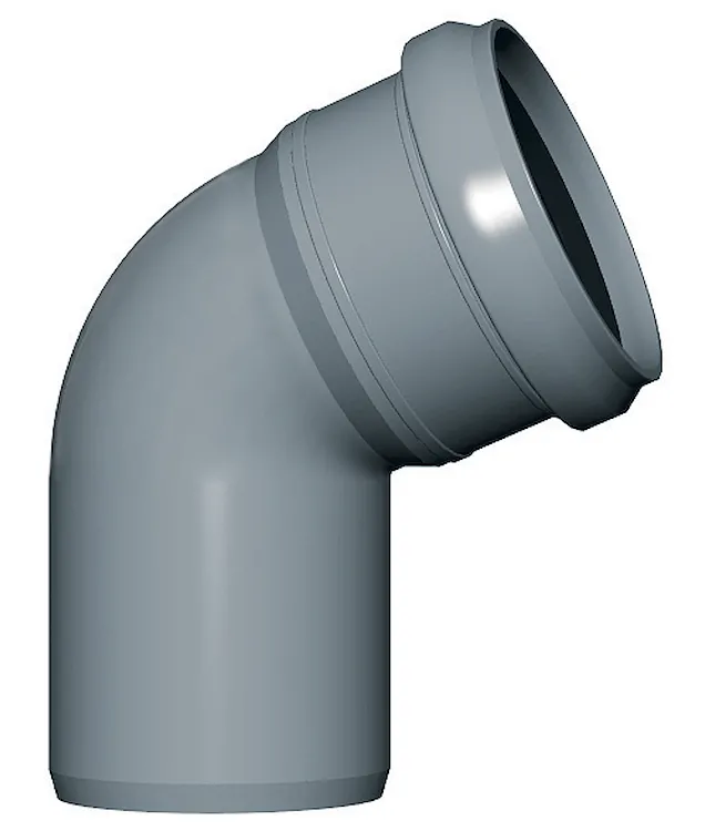 P.p. curva 67° diam. 75 codice prod: DSV00914 product photo