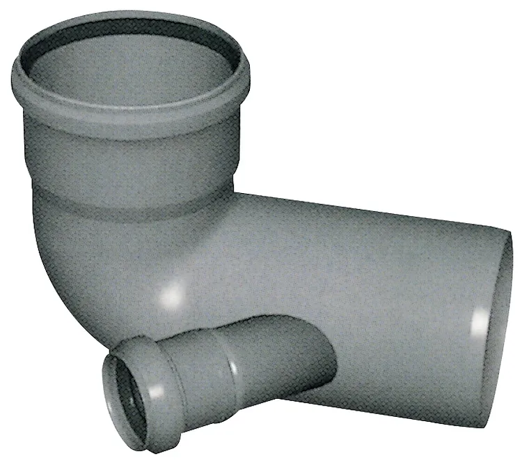 P.p. curva 87 diam.110 c/att.dx 40 codice prod: DSV01051 product photo