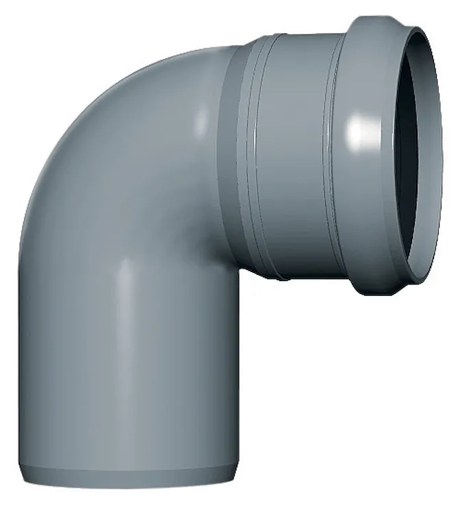 P.p. curva 87° diam. 75 codice prod: DSV00916 product photo
