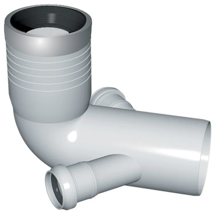 P.p. curva wc diam. 110 c/2 att.50 codice prod: DSV01046 product photo