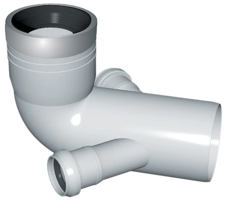 P.p. curva wc htsb d.90 c/2 att.lat.d.40 codice prod: DSV07215 product photo