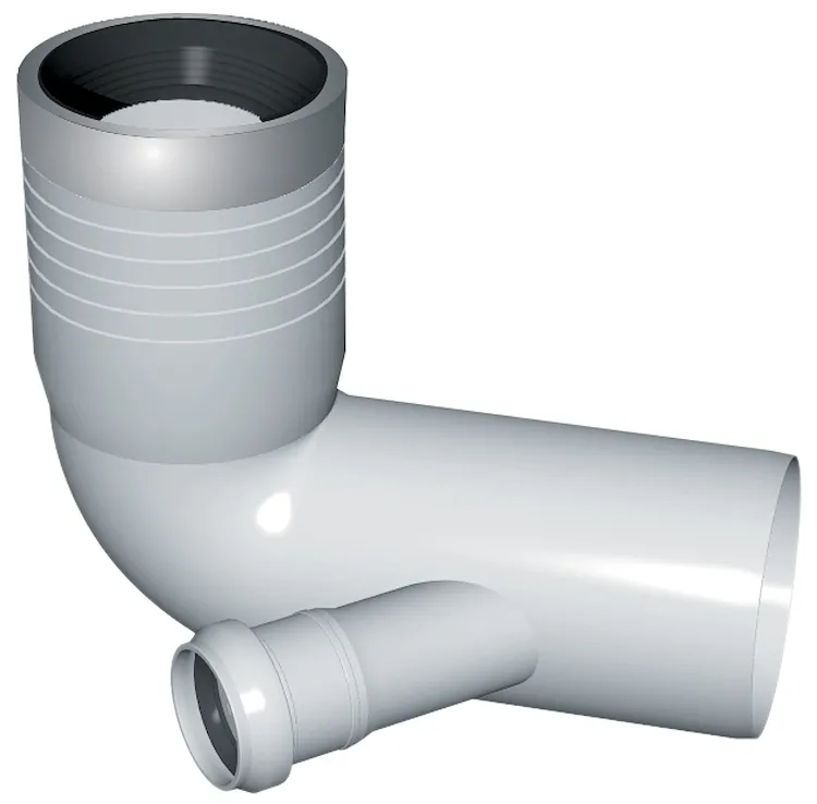 P.p. curva wc prolungata d.110 c/a.dx50 codice prod: DSV01060 product photo