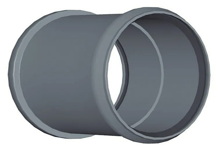 P.p.manicotto c/battente htmm d.90 codice prod: DSV07212 product photo