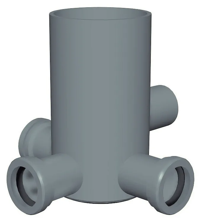 Pozzetto fisso alto usc. 50 codice prod: DSV01026 product photo