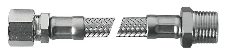 Flessibile Flex inox att.bicono d.10 m 1/2"l.350 codice prod: DSV04744 product photo