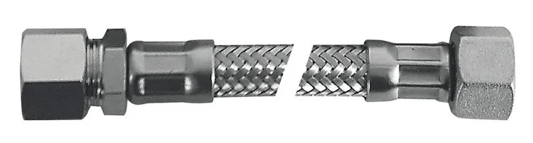 Flessibile Flex inox attacco bicono d.10 f 3/8"l.200 codice prod: DSV04747 product photo