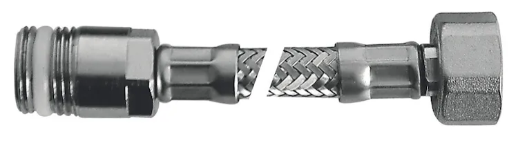 Flessibile Flex inox c/rosone mp 1/2"xf1/2"l.500 codice prod: DSV04713 product photo
