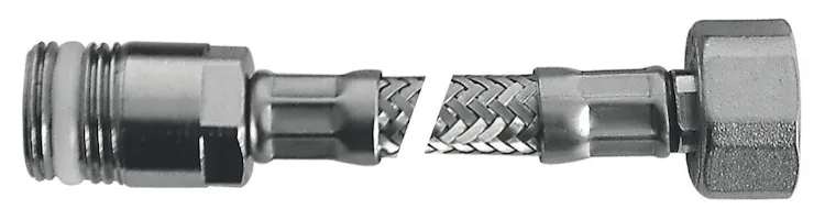 Flessibile Flex inox c/rosone mp 1/2"xf3/8"l.150 codice prod: DSV04717 product photo