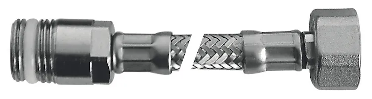 Flessibile Flex inox c/rosone mp 1/2"xf3/8"l.500 codice prod: DSV04723 product photo