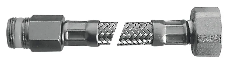 Flessibile Flex inox con rosone mp3/8"xf3/8"l.1000 codice prod: DSV04696 product photo