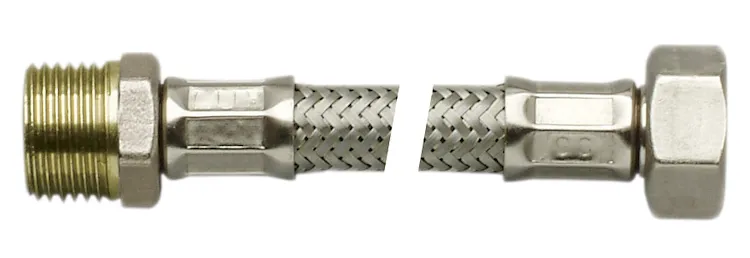 Flex inox m.norm. m 3/8 f 1/2 l.0400 codice prod: DSV04632L product photo