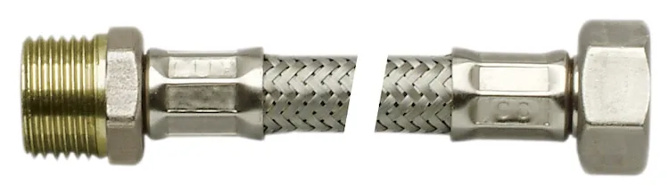 Flex inox m.norm. m 3/8 f 3/8 l.500 codice prod: DSV04621L product photo