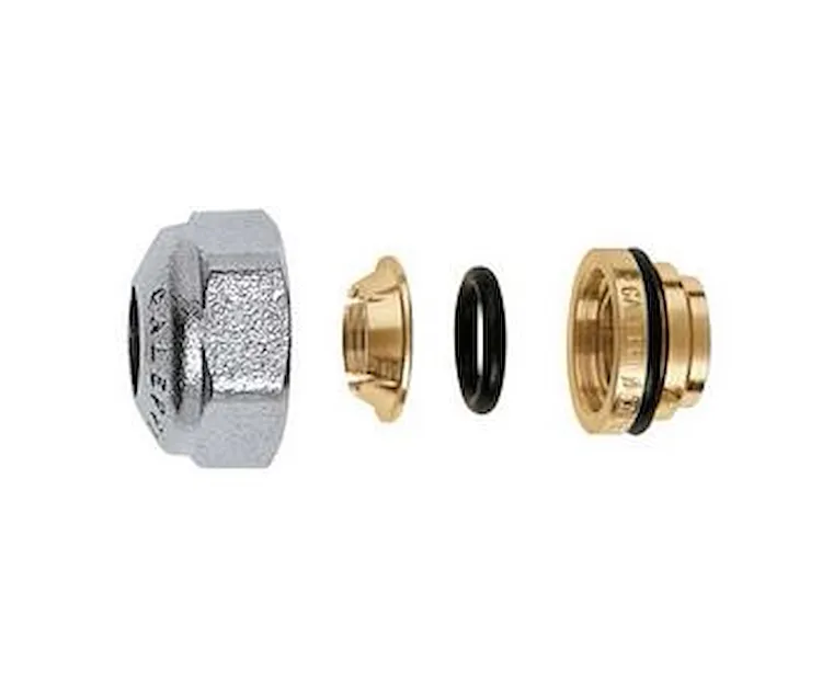 Raccordo meccanico oring 23 p 1,5 16 437 cromo codice prod: 437016 product photo