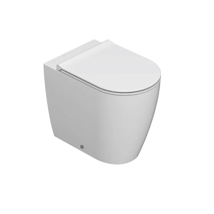Mode wc a terra senza brida bianco lucido codice prod: ME001BI product photo