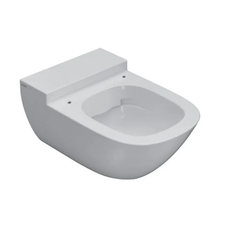 Stockholm wc sospeso senza brida fissaggio nascosto bianco lucido codice prod: LAS04BI product photo