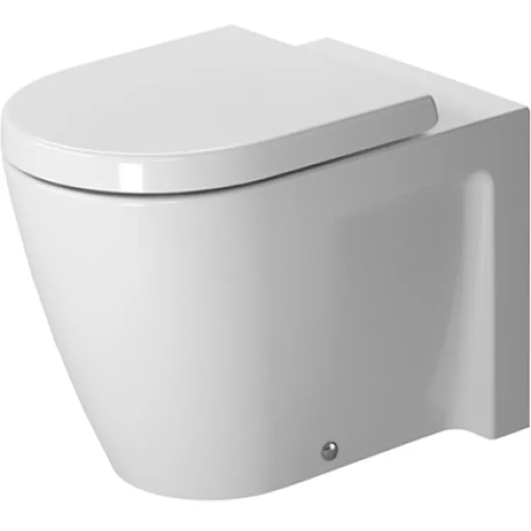 Starck2 wc a terra bianco lucido codice prod: 2128090000 product photo