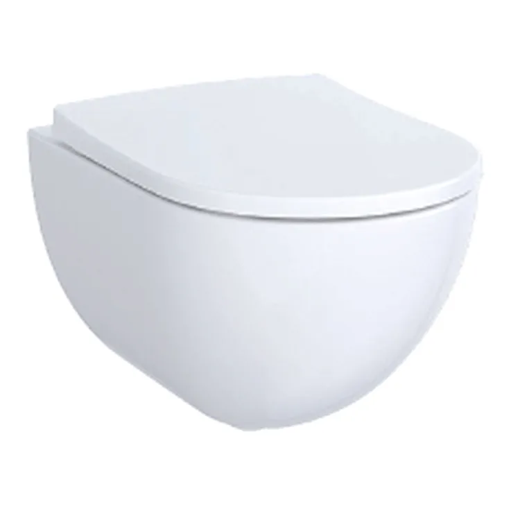 Acanto wc sospeso con sedile slim rallentato bianco lucido codice prod: 500.606.01.2 product photo